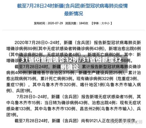 31省份新增确诊12例/31省份新增32例确诊-第3张图片