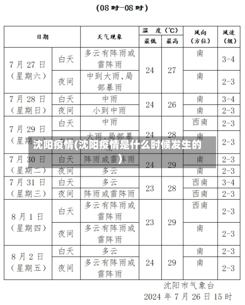 沈阳疫情(沈阳疫情是什么时候发生的)-第2张图片