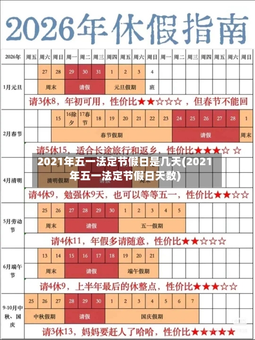 2021年五一法定节假日是几天(2021年五一法定节假日天数)