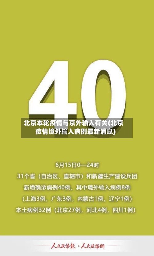 北京本轮疫情与京外输入有关(北京疫情境外输入病例最新消息)-第2张图片