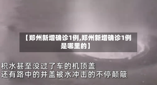 【郑州新增确诊1例,郑州新增确诊1例是哪里的】-第3张图片