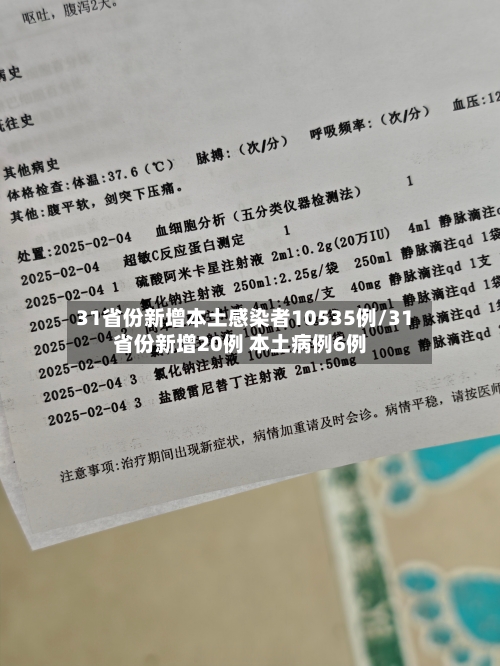 31省份新增本土感染者10535例/31省份新增20例 本土病例6例-第3张图片