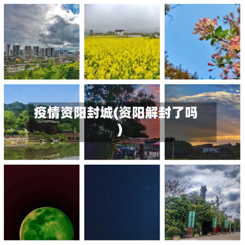 疫情资阳封城(资阳解封了吗)