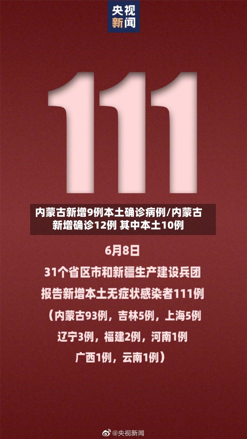 内蒙古新增9例本土确诊病例/内蒙古新增确诊12例 其中本土10例-第2张图片