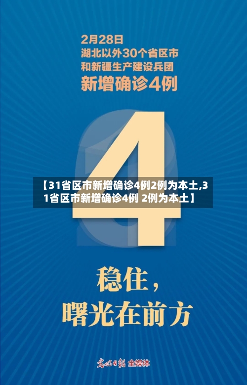 【31省区市新增确诊4例2例为本土,31省区市新增确诊4例 2例为本土】-第3张图片