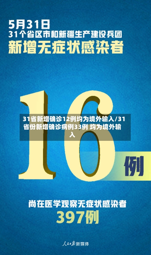 31省新增确诊12例均为境外输入/31省份新增确诊病例33例 均为境外输入