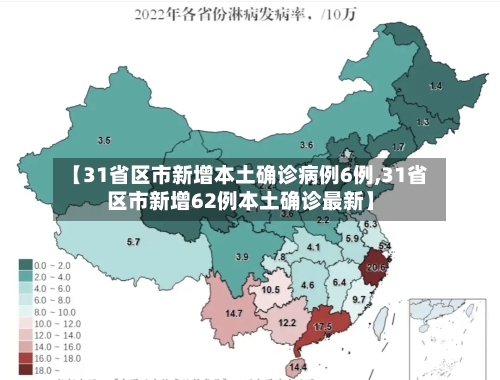 【31省区市新增本土确诊病例6例,31省区市新增62例本土确诊最新】