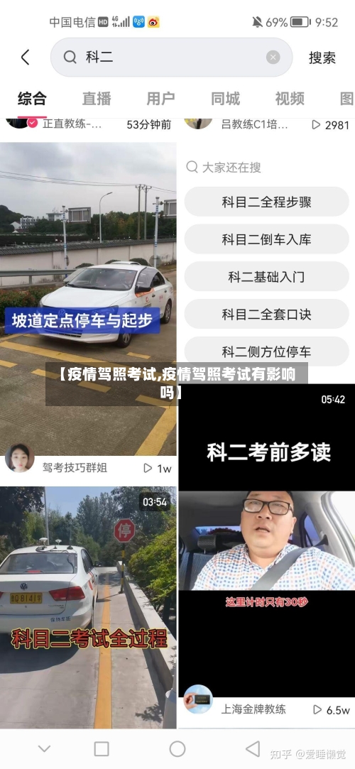【疫情驾照考试,疫情驾照考试有影响吗】-第2张图片
