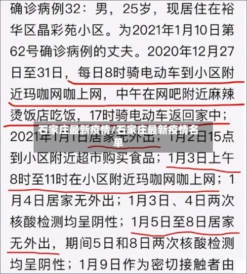 石家庄最新疫情/石家庄最新疫情名单-第2张图片
