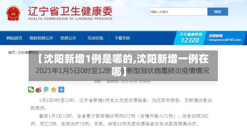 【沈阳新增1例是哪的,沈阳新增一例在哪】