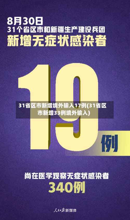 31省区市新增境外输入17例(31省区市新增33例境外输入)-第2张图片