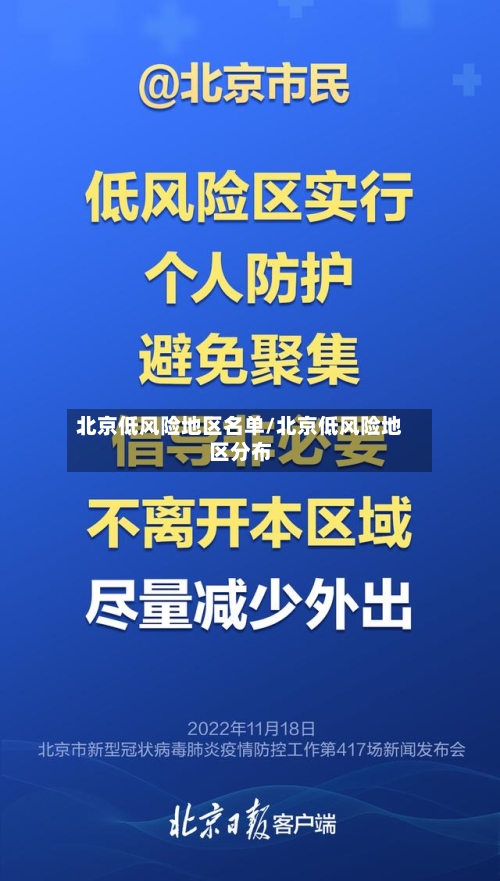 北京低风险地区名单/北京低风险地区分布-第2张图片